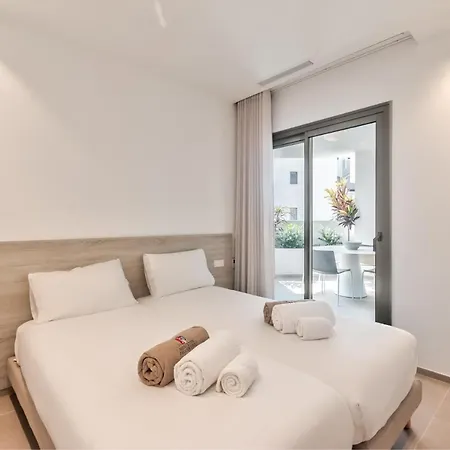 度假居 Jardines - Tabor 2 1 Pool View 2b 滨海帕尔姆